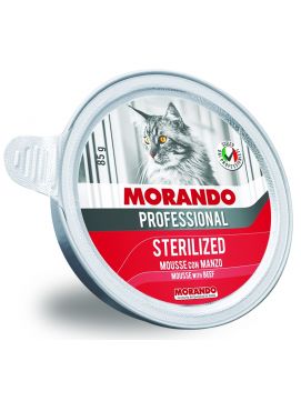 Morando Pro Mus Dla Kota Po Sterylizacji z Wołowiną 85 g